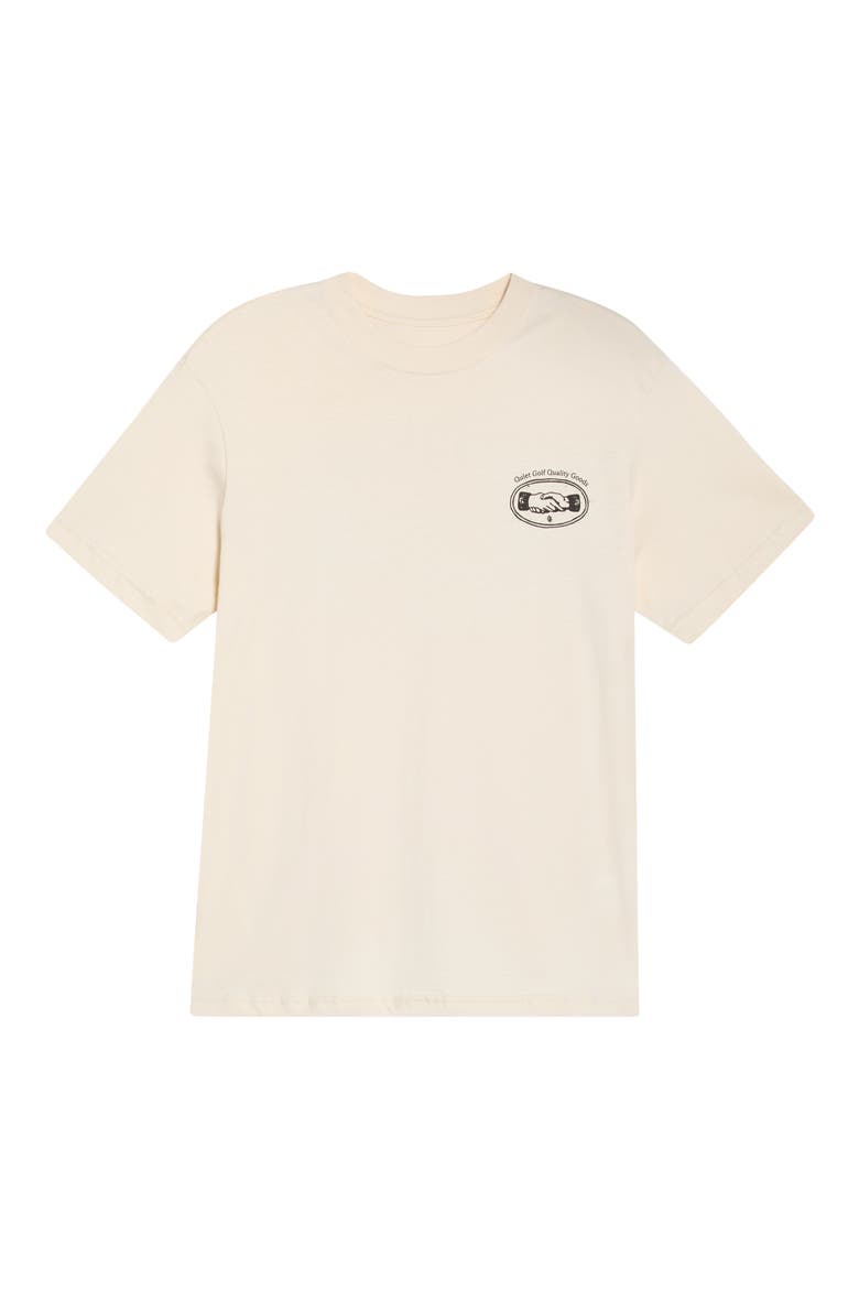 Deal Maker Cotton T-Shirt, Alternate, color, BONE