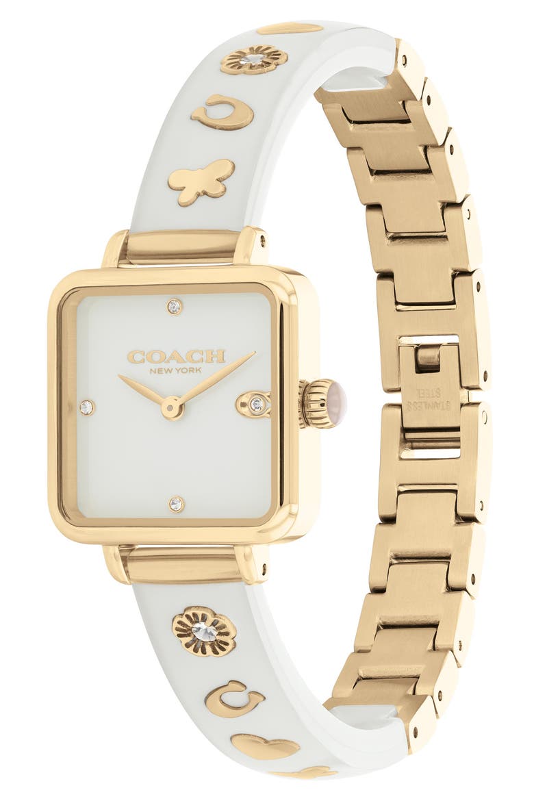 Cass Chalk Bracelet Watch, 22mm, Alternate, color, CHALK