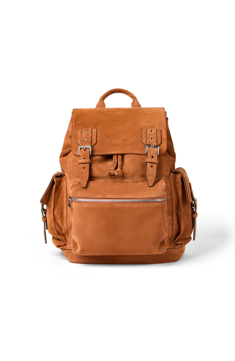 Suede city backpack
