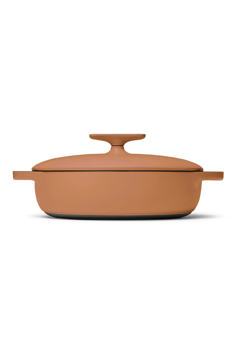 3.5-Quart Braiser with Domed Lid, Main, color, RUST