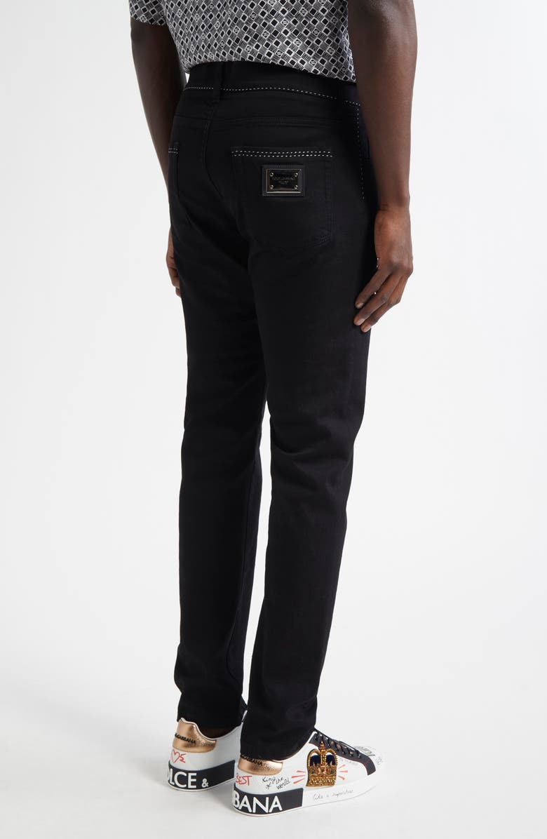 Dolce&Gabbana Stretch Cotton Pants, Alternate, color, S9001 Variante Abbinata