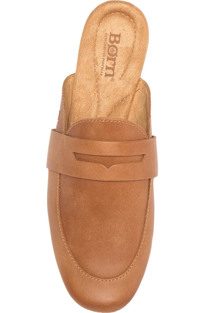 Børn Cayo Leather Penny Loafer Mule, Alternate, color,