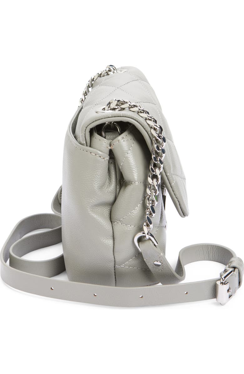 Rebecca Minkoff Edie Quilted Leather Convertible Crossbody Bag, Alternate, color,