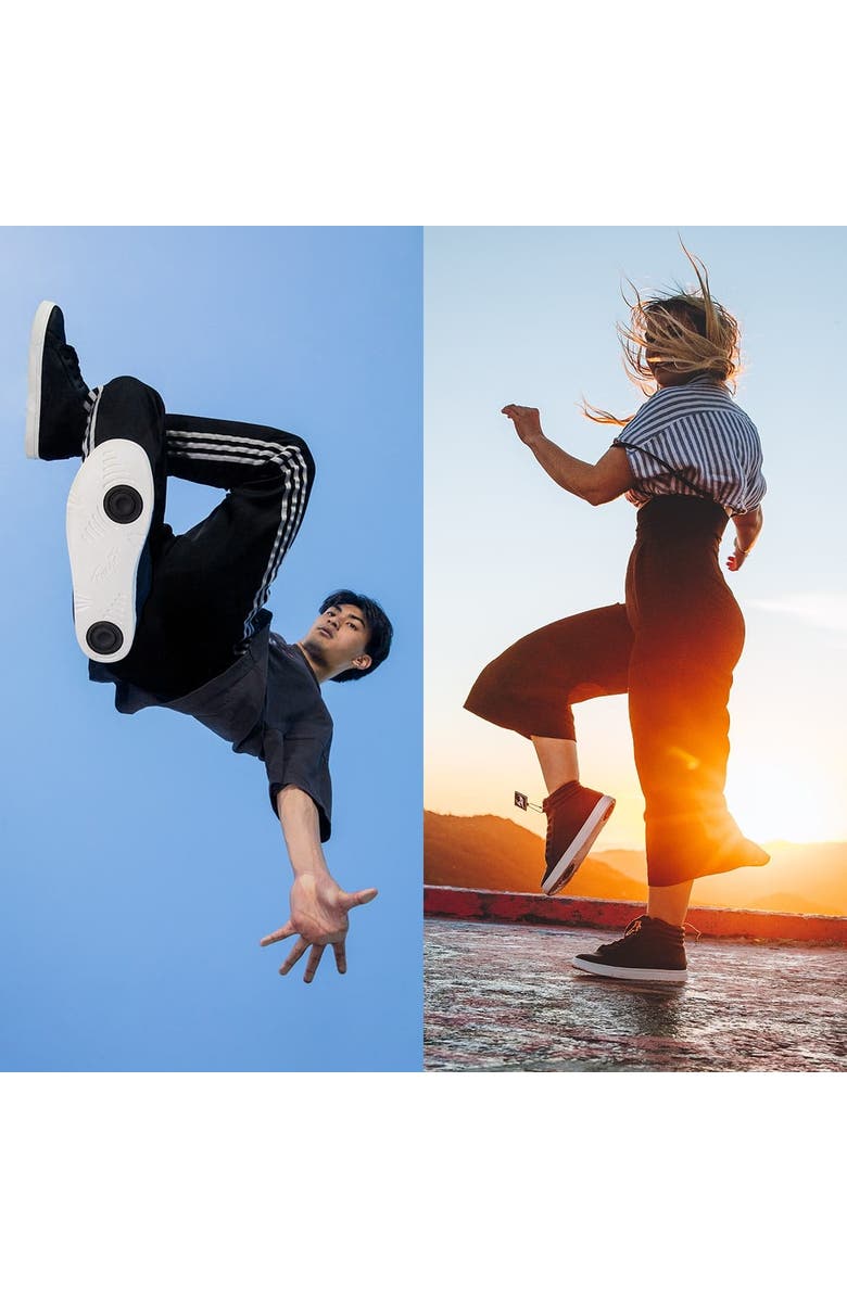 Fuego Women's High-top Sneaker, Alternate, color, Black