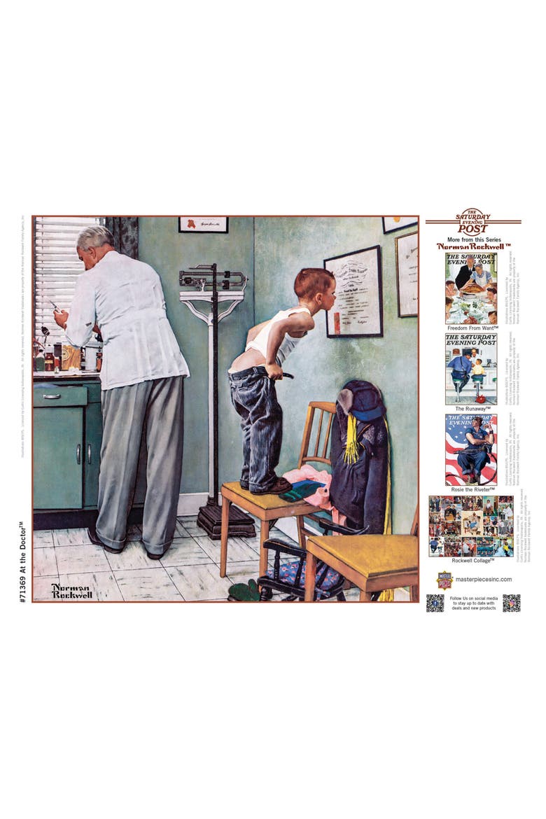 At the Doctor 1000 Piece Jigsaw Puzzle, Alternate, color, Multicolor
