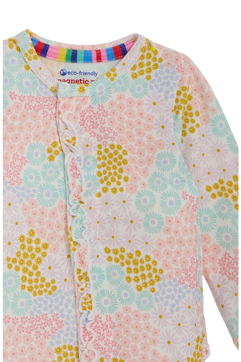 Harper Ruffle Magnetic Footie, Alternate, color, HARPE