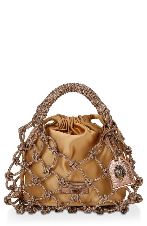Small Crystal Macramé Bag