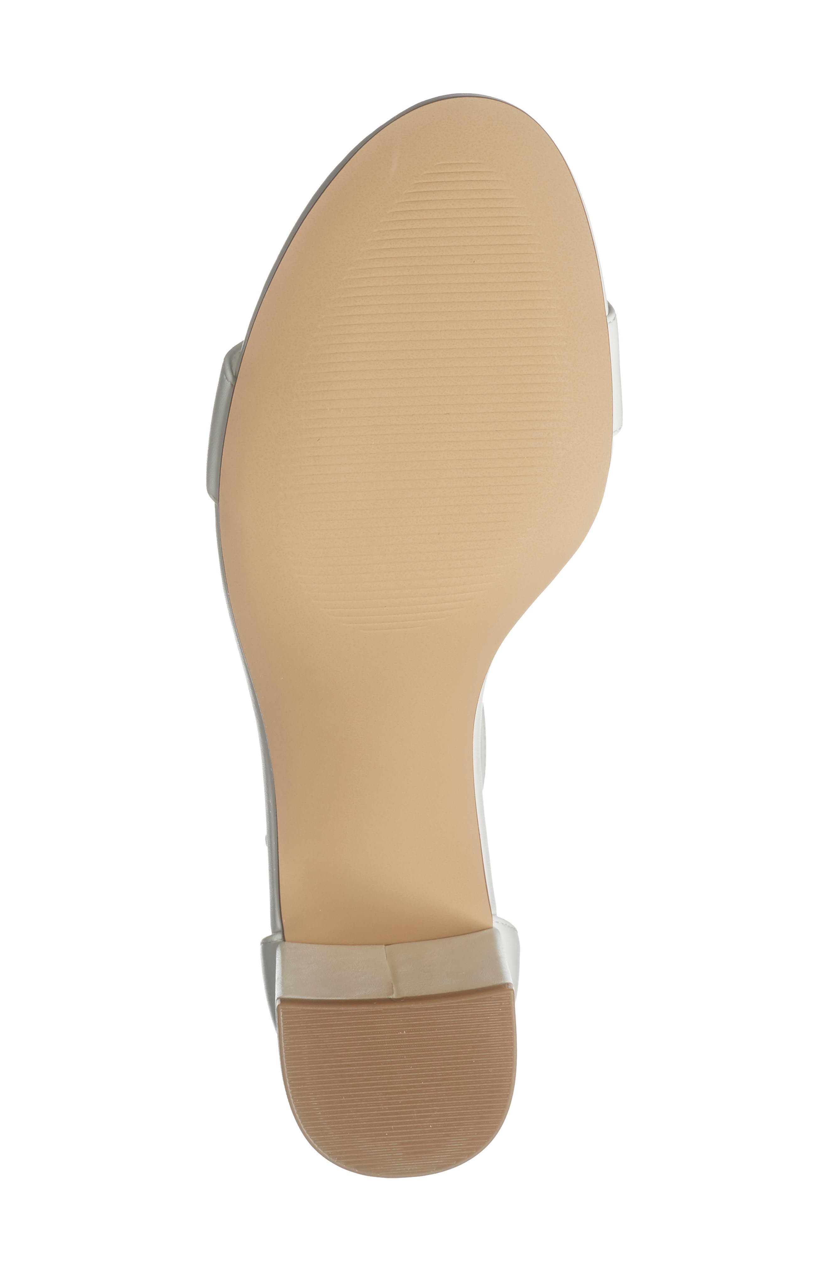 Frenchie Block Heel Ankle Strap Sandal, Alternate, color, IVORY EGRET