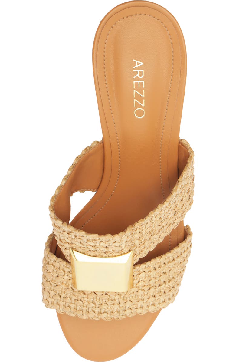 Arezzo Jackie Slide Sandal, Alternate, color, Areia