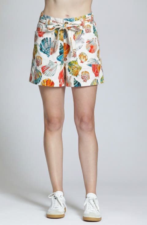 Coastal Tie Waist Shorts