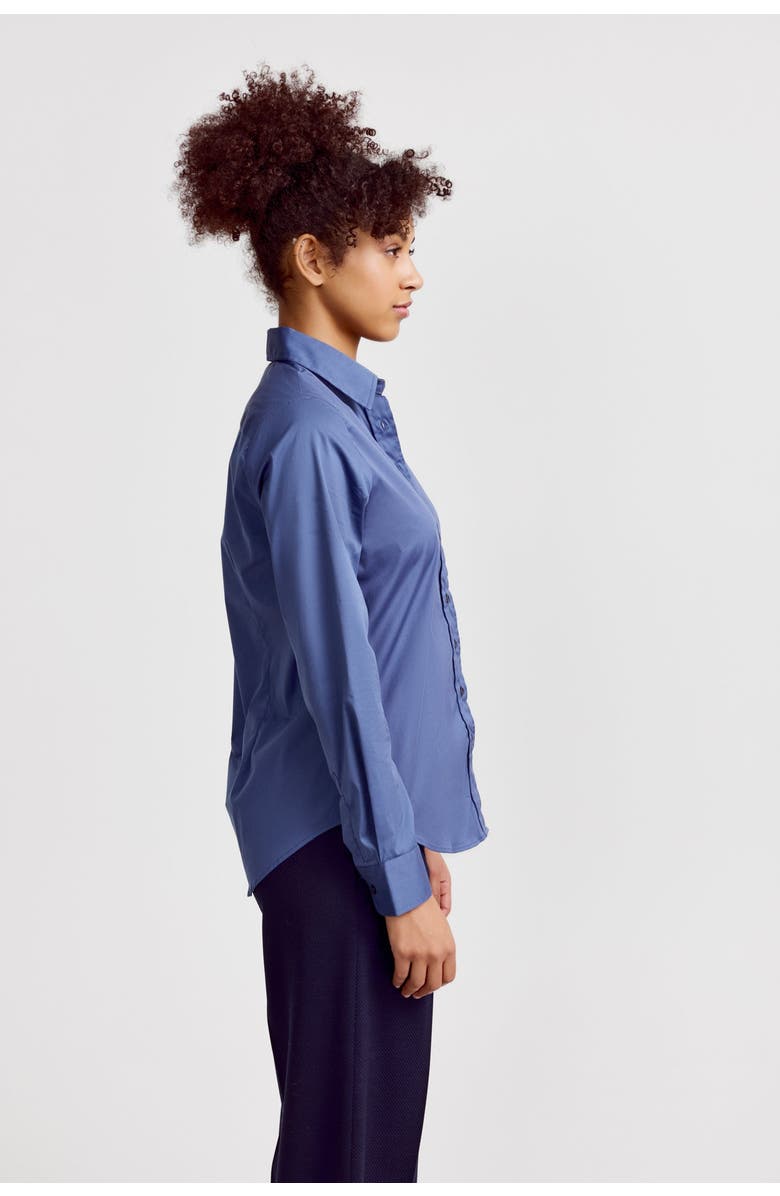 The Shirt by Rochelle Behrens The Icon Shirt, Alternate, color, Midway Blue