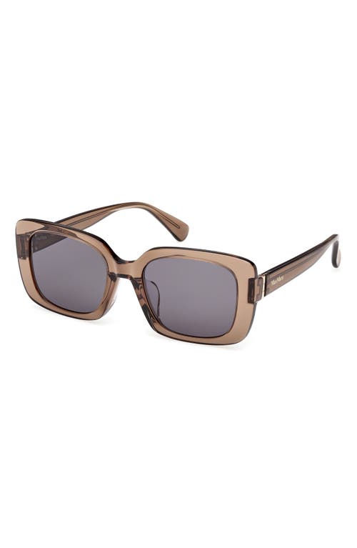 Max Mara 54mm Square Sunglasses
