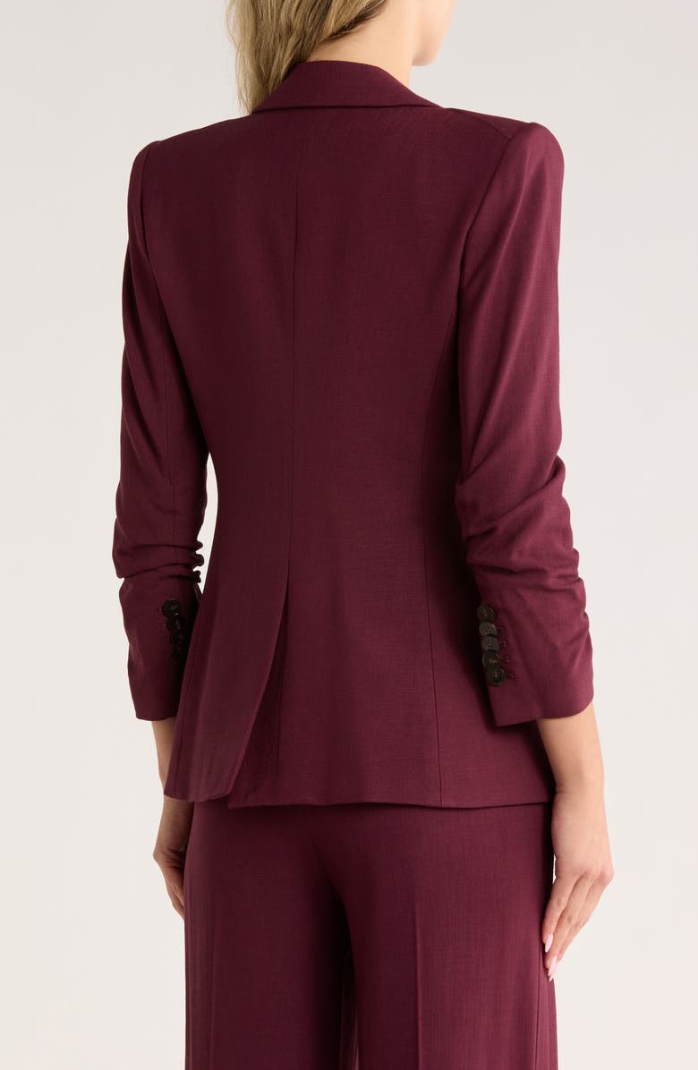 Veronica Beard BATTISTA DICKEY JACKET, Alternate, color, Port