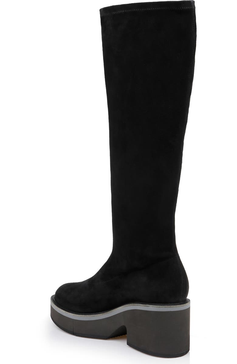 CLERGERIE ANKI Leather Knee-High Platform Boot, Alternate, color,