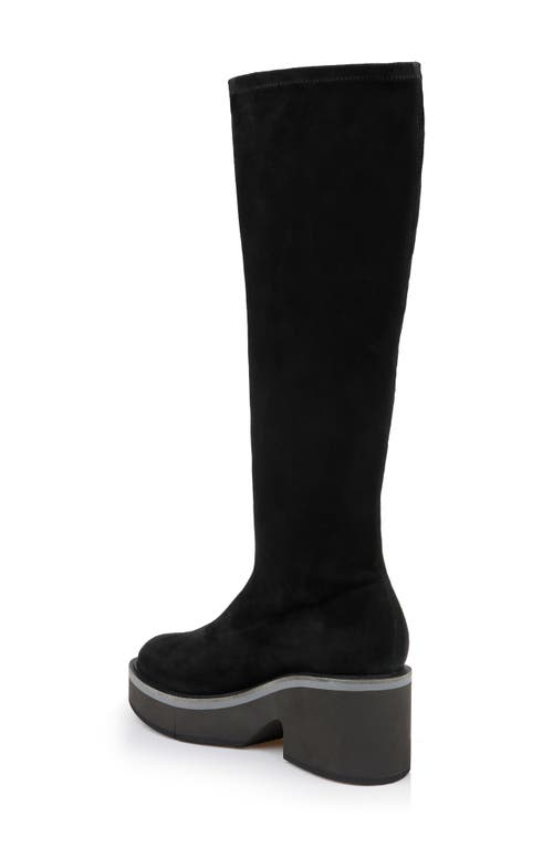 CLERGERIE CLERGERIE ANKI LEATHER KNEE-HIGH PLATFORM BOOT