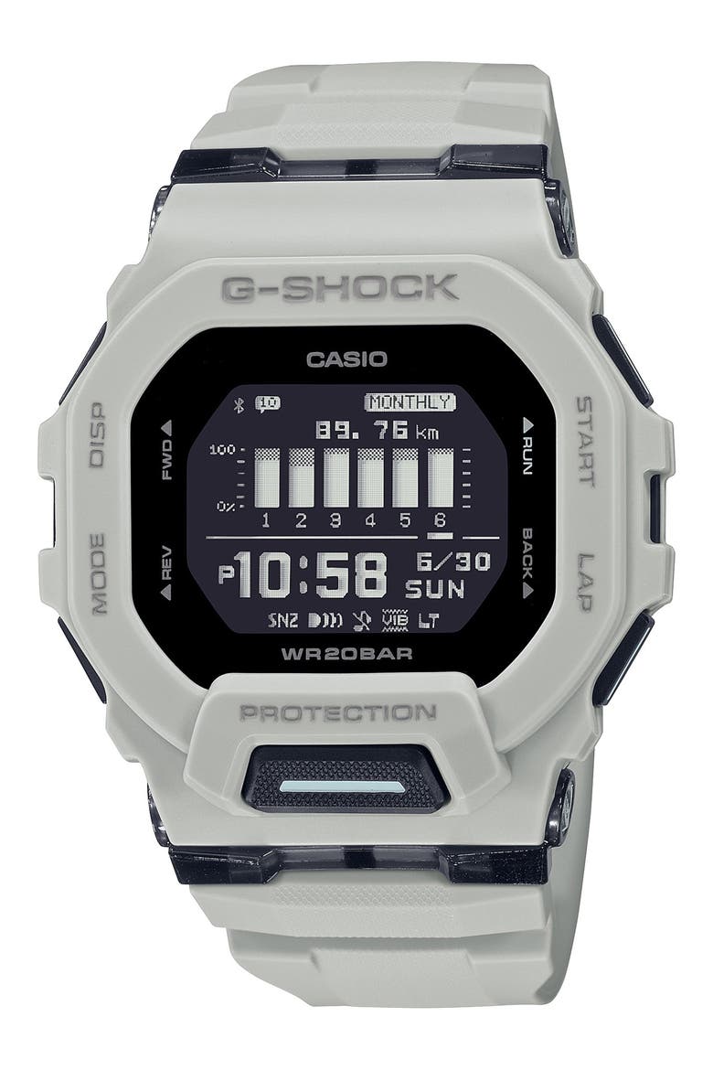 Digital Watch, 48mm, Main, color, KHAKI