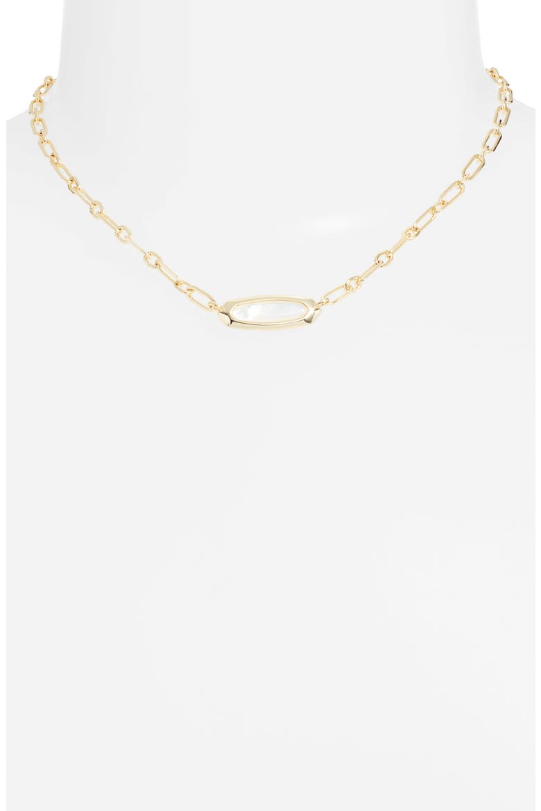 Layla Pendant Necklace, Alternate, color, GOLD IVORY MOTHER OF PEARL