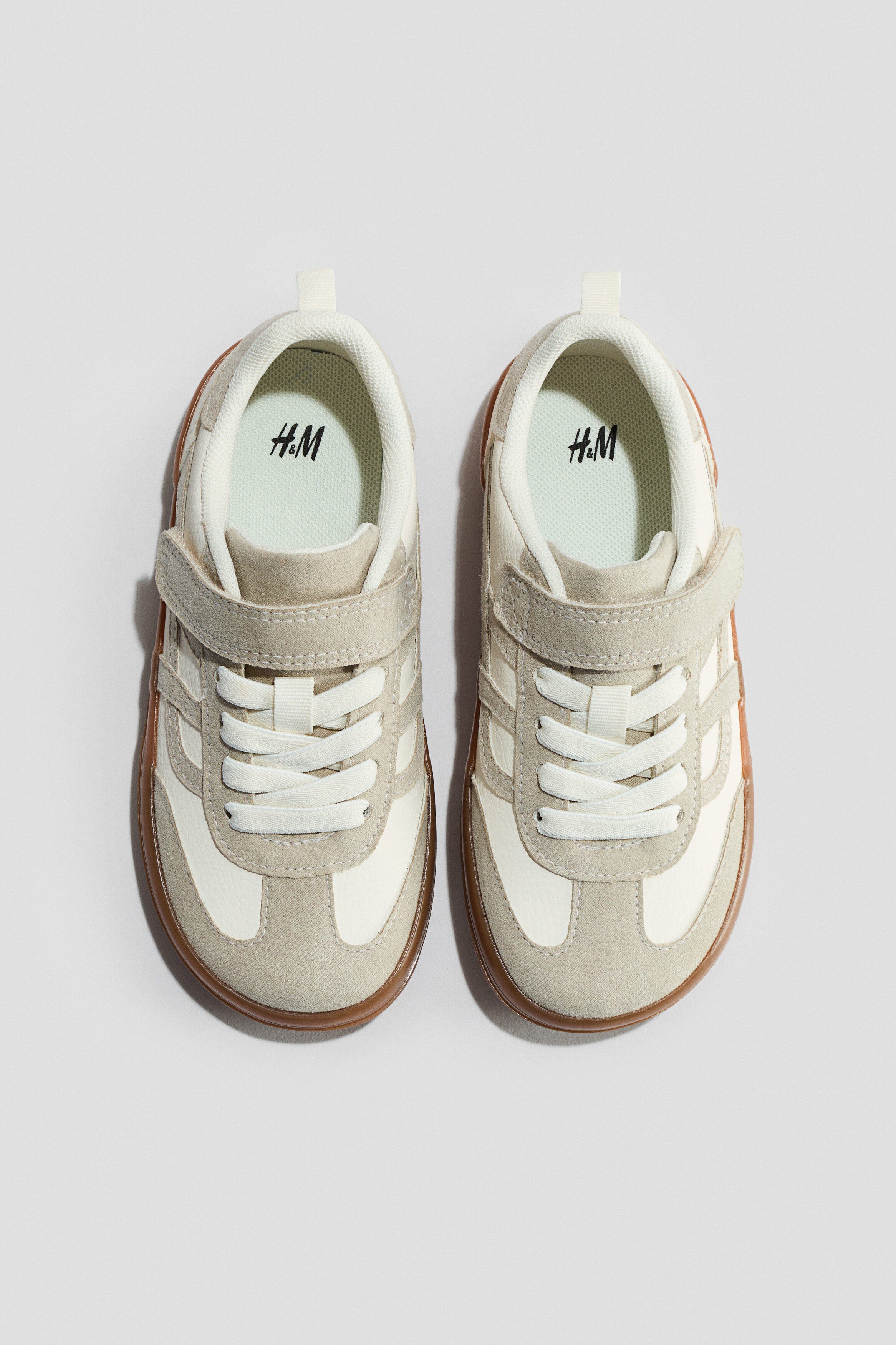 H&M Barefoot sneakers, Alternate, color, Cream/Beige