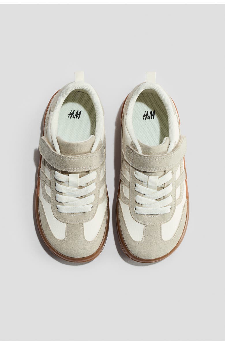 H&M Barefoot sneakers, Alternate, color, Cream/Beige