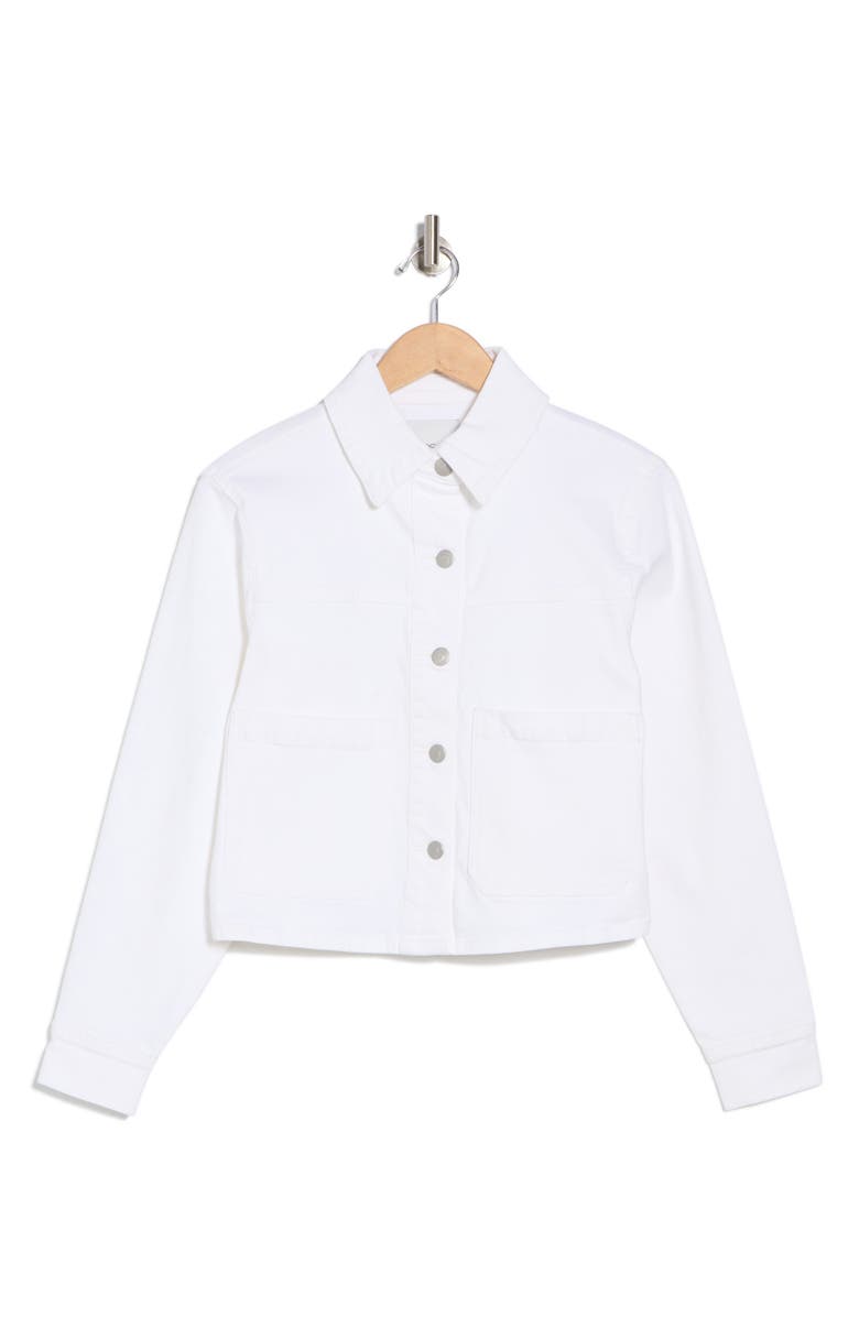 Joe's Crop Denim Jacket, Alternate, color, White