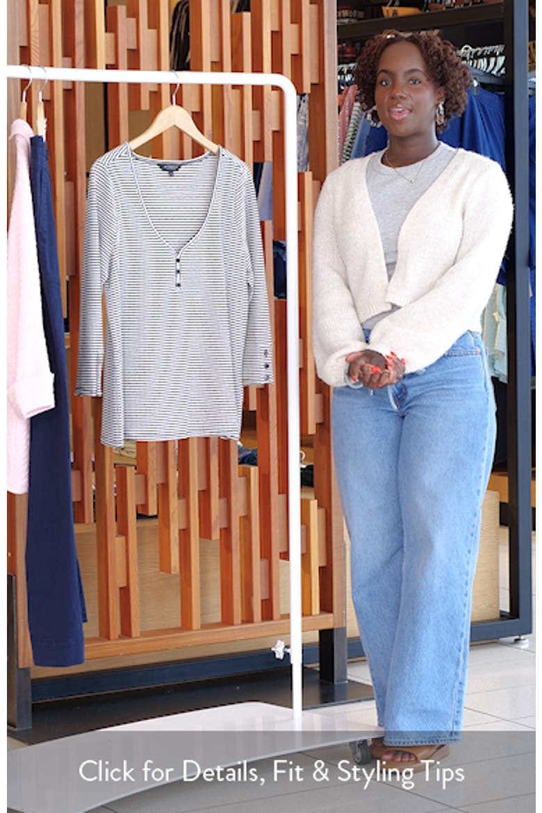 Print Henley Top video