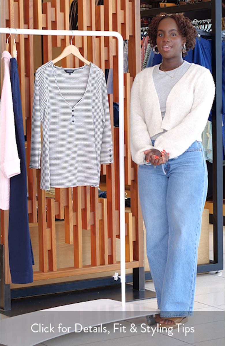 Print Henley Top, sales video thumbnail