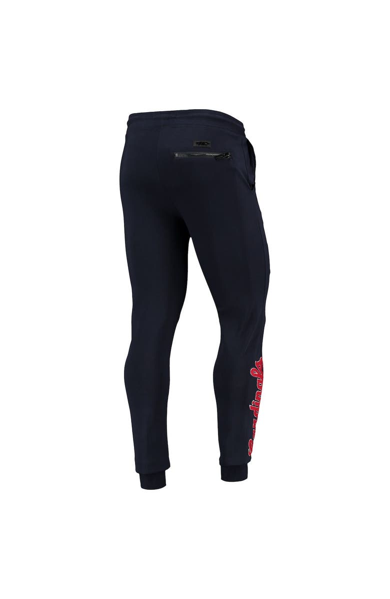 PRO STANDARD Men's Pro Standard Navy St. Louis Cardinals Logo Jogger Pants, Alternate, color,