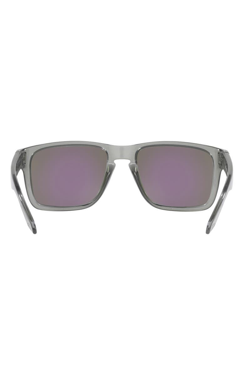 Oakley Holbrook XL 59mm Prizm<sup>™</sup> Polarized Square Sunglasses, Alternate, color, Grey Metal
