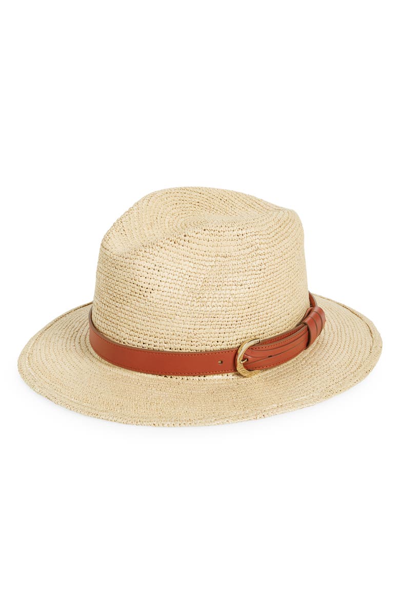 Chloé x Borsalino Straw Fedora, Main, color,