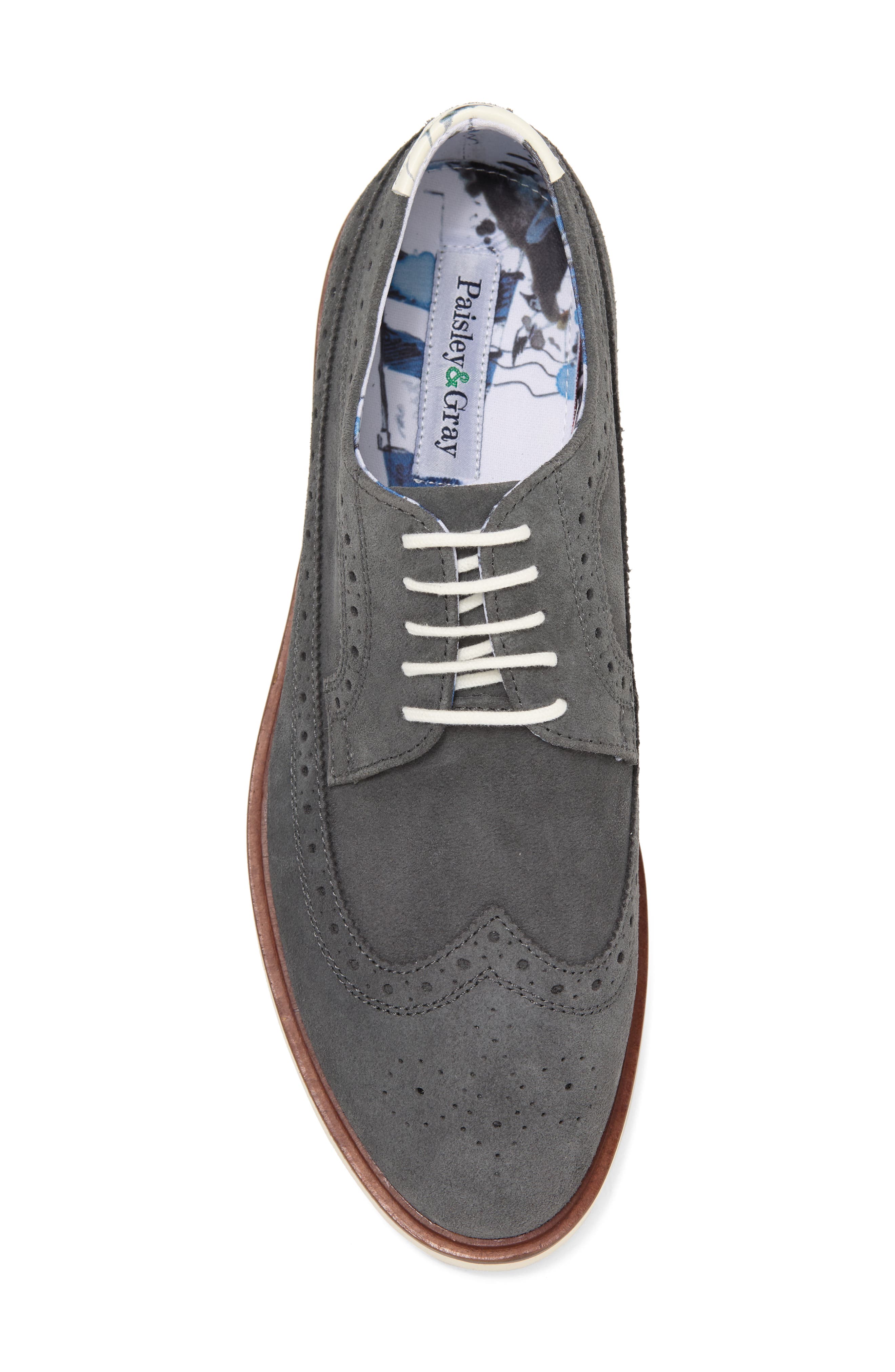 PAISLEY & GRAY Fashion Wingtip Derby, Alternate, color, 