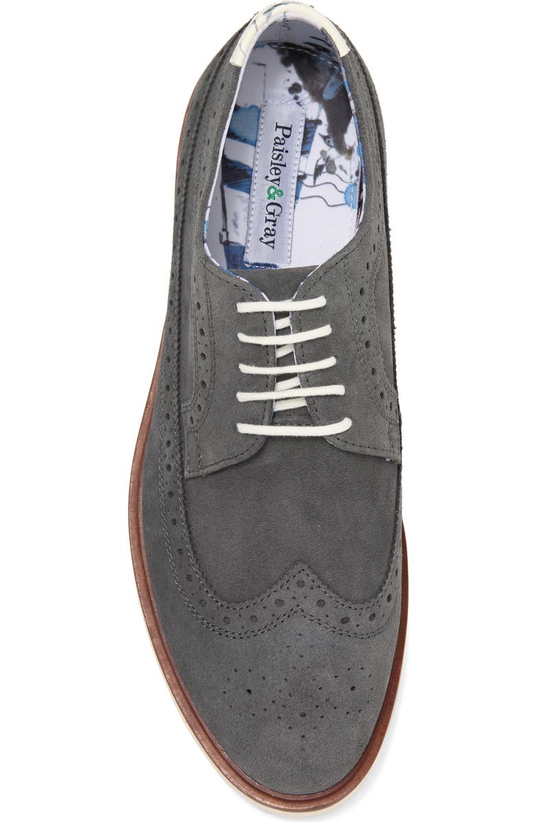 PAISLEY & GRAY Fashion Wingtip Derby, Alternate, color,