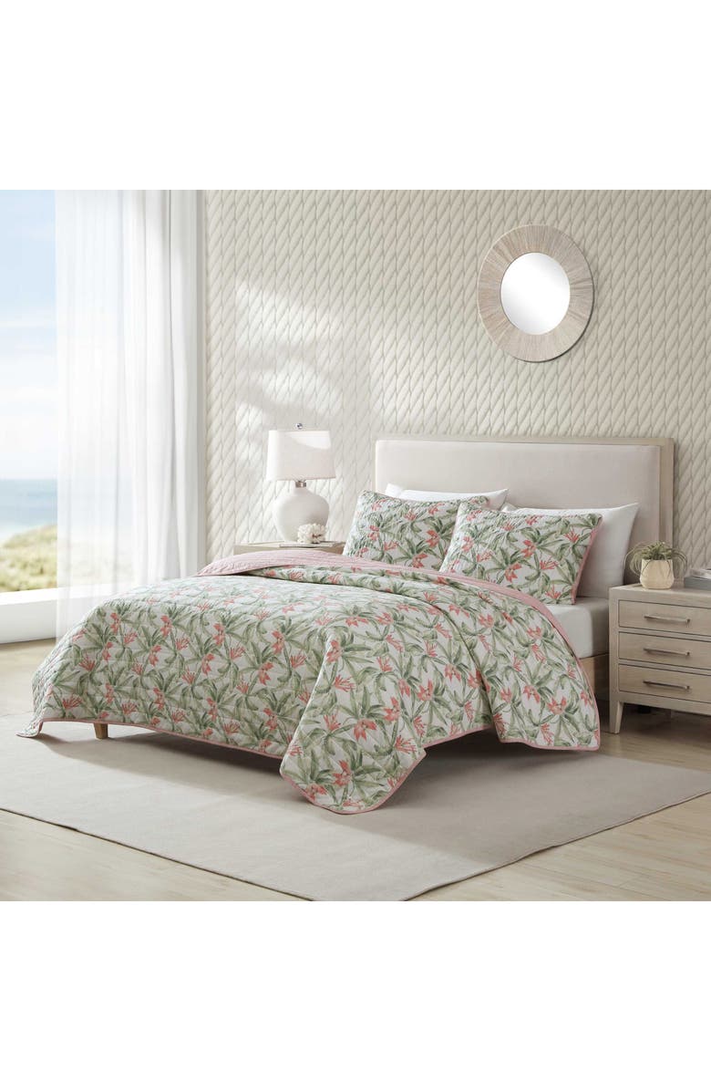Tommy Bahama Alcapulco Palm 3-Piece Quilt & Sham Set, Alternate, color,