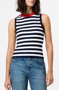 French Connection Esmae Stripe Rib Sleeveless Top