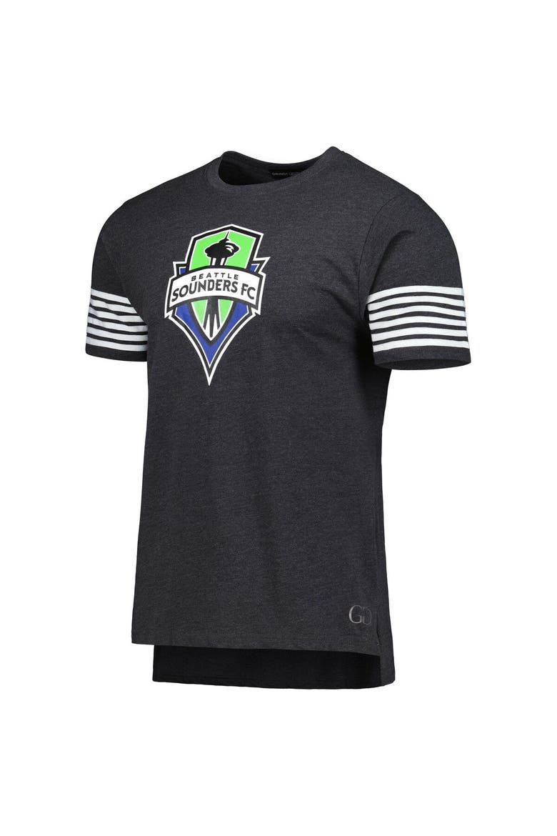 Men's Grungy Gentleman Charcoal Seattle Sounders FC T-Shirt, Alternate, color, Charcoal