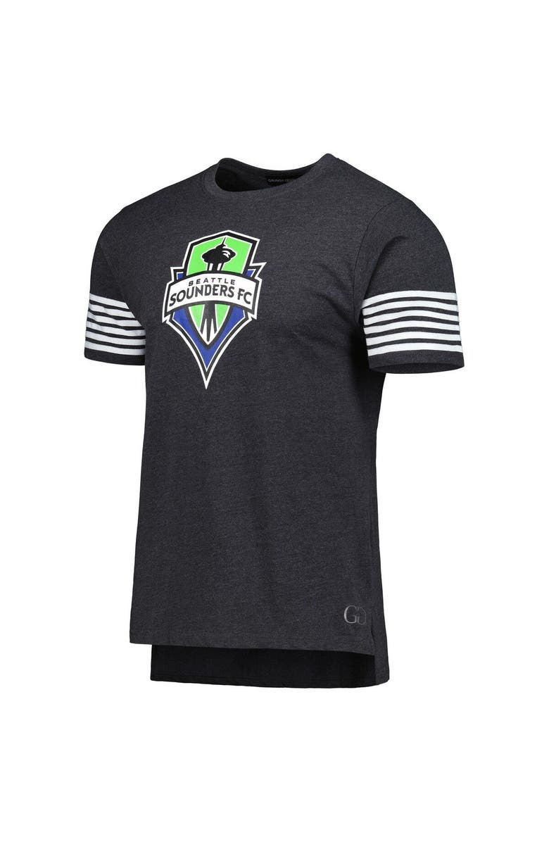 GRUNGY GENTLEMAN Men's Grungy Gentleman Charcoal Seattle Sounders FC T-Shirt, Alternate, color, Charcoal