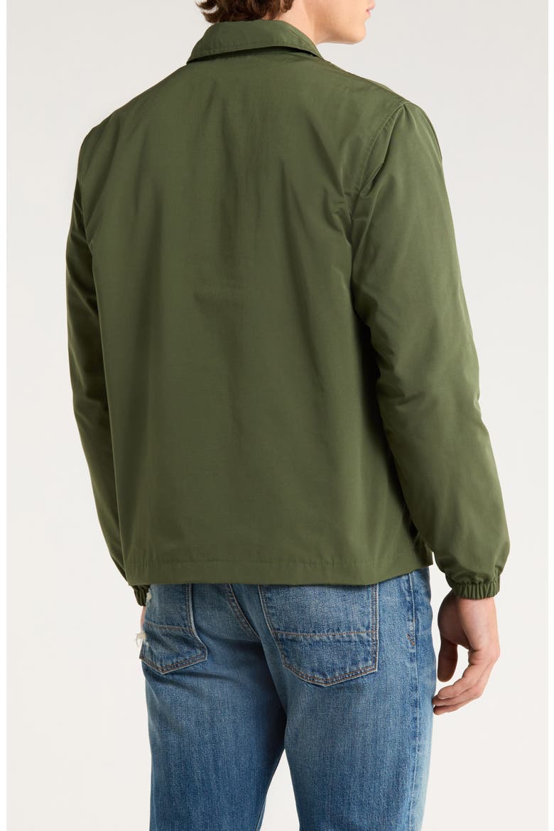 Wordmark Coach's Jacket, Alternate, color, FOREST