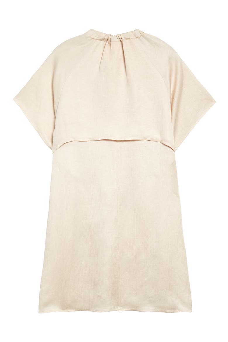 Zero + Maria Corniejo Ollie Puff Sleeve Top, Alternate, color, GREIGE