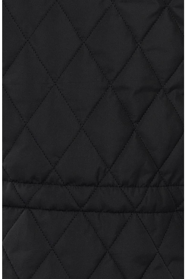 Millfire Hooded Quilted Jacket, Alternate, color, BLACK CLASSIC