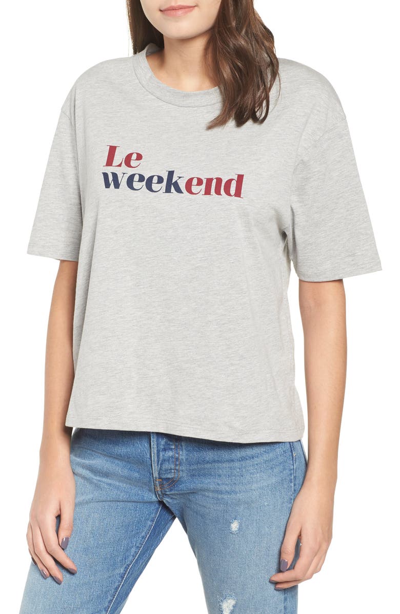 Ten Sixty Sherman Le Weekend Tee, Main, color, 