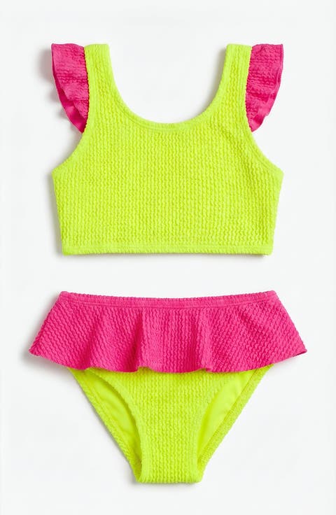 Toddler Crinkle Ruffle Bikini