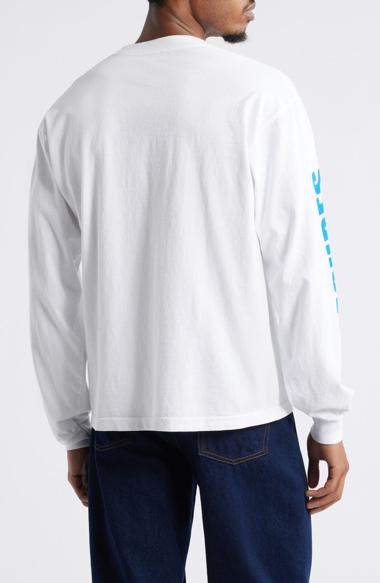 PLEASURES Impact Staff Long Sleeve Graphic T-Shirt, Alternate, color,