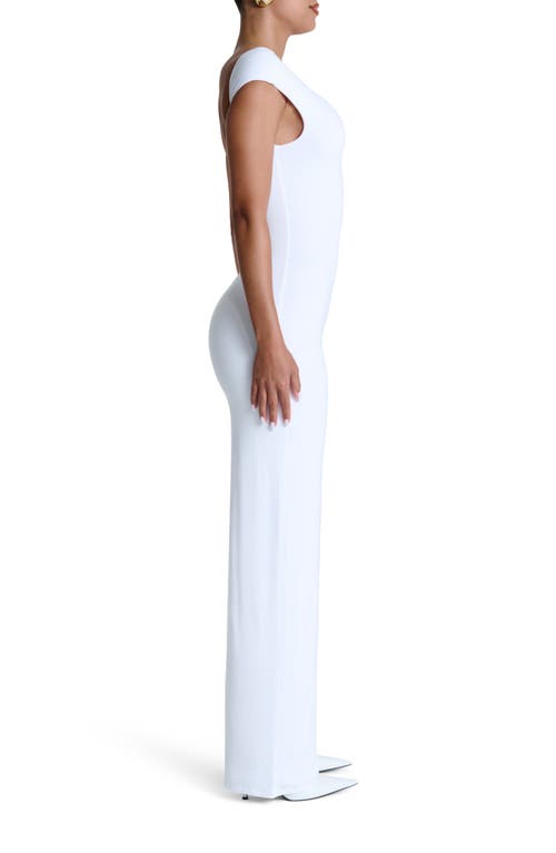 Naked Wardrobe Smooth Open Back Jumpsuit