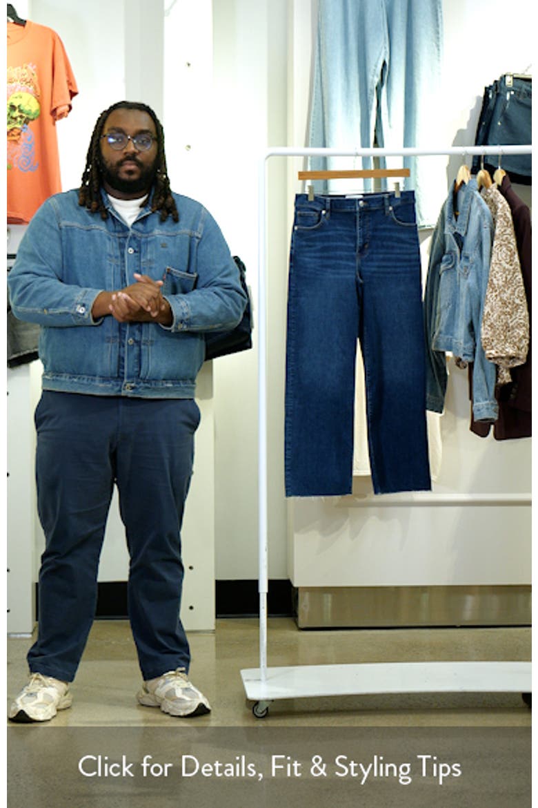 The Mellow Ankle Straight Leg Jeans video