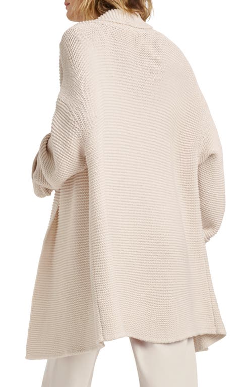 Splendid Claudia Open-knit Cardigan In Moonstone