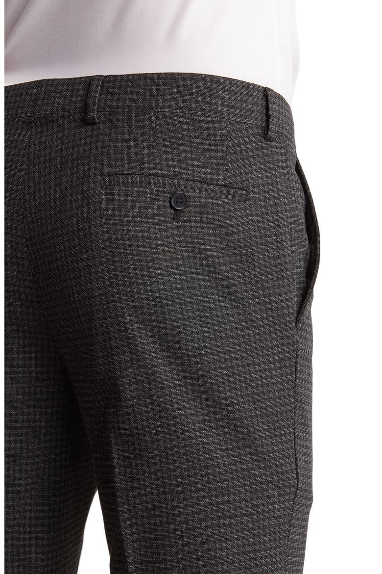 Gray Check Notch Lapel Two-Piece Suit Set, Alternate, color, GREY