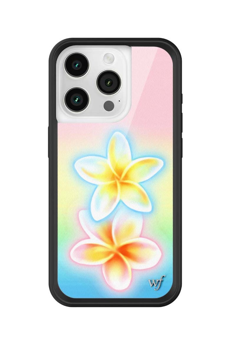 Pastel Plumeria iPhone Case, Alternate, color, Yellow