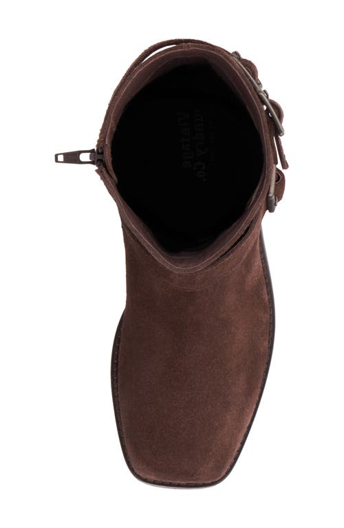 Vintage Foundry Katia Square Toe Boot In Brown