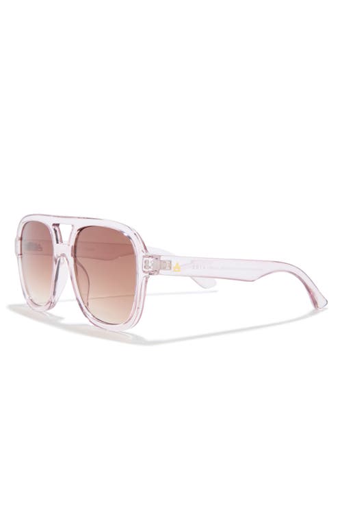 Aire Whirlpool 53mm Aviator Sunglasses In Brown