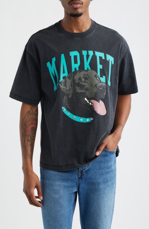Black Lab Arc Graphic T-Shirt