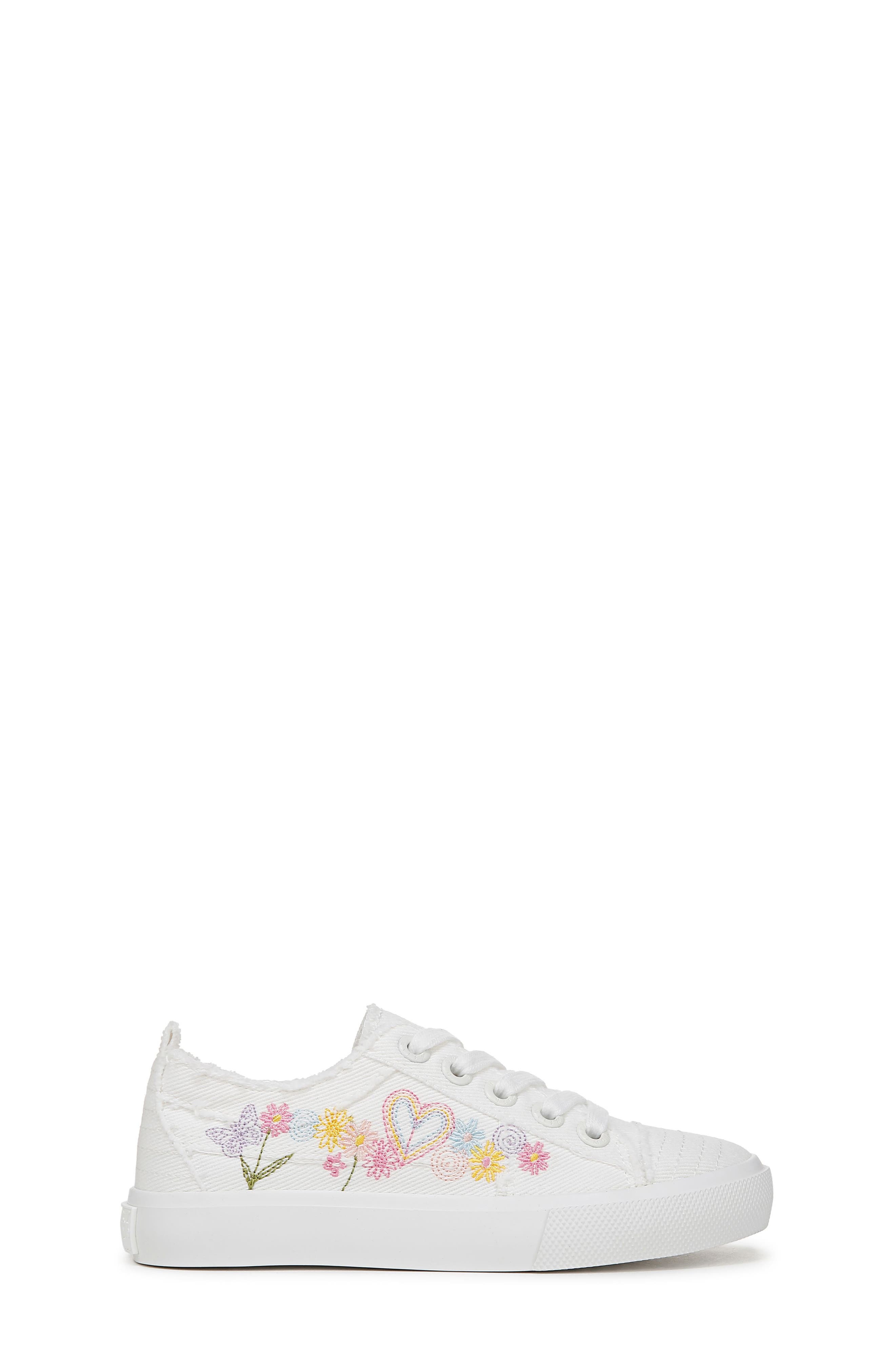 Blowfish Malibu Kids' Vivid Lace-Up Sneaker, Alternate, color, White Pastel